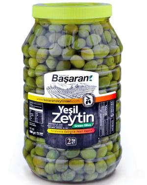 Köy Kırması Yeşil Gemlik Zeytini 2 kg