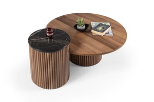 Pablo Home Concept Vita Mermer Detaylı Orta Sehpa