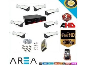 2MP 1080P AHD 7 Kameralı Güvenlik Seti